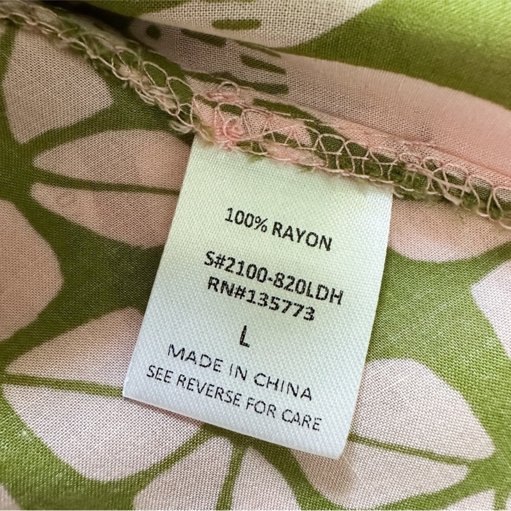 Vici Olive and Pink Floral Maxi Dress - Picture 11 of 13